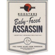 Roosters Brewery Baby Faced Assassin Pump Clip